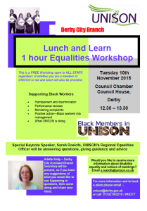 lunch and learn Tuesday 10 Nov 2015